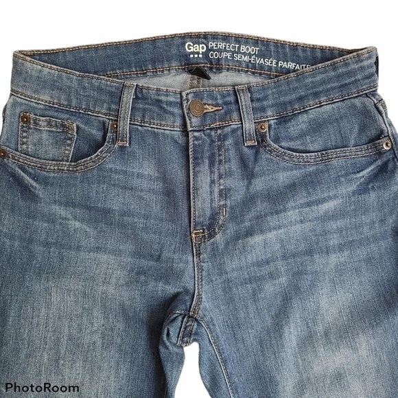 GAP Perfect Boot Mid Rise Jeans - Picture 6 of 16